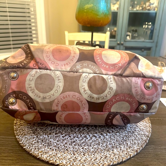 Coach Multicolor Signature Tote Bag - Picture 8 of 9